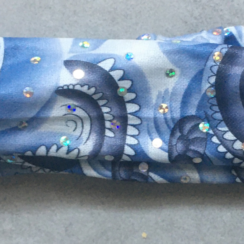 Wide Rhinestone Head Band - Picture 5 of 6